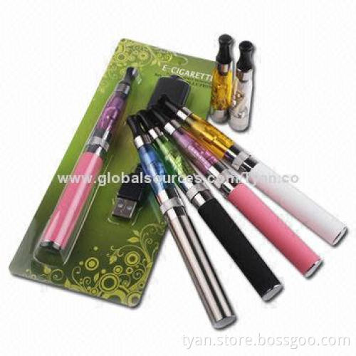 650/1,100/1,300mAh Battery Capacity Electronic Cigarettes with 1.6mL Clearomizer